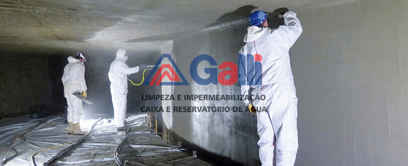 Impermeabilização com até 5 anos de garantia Galli Serviços