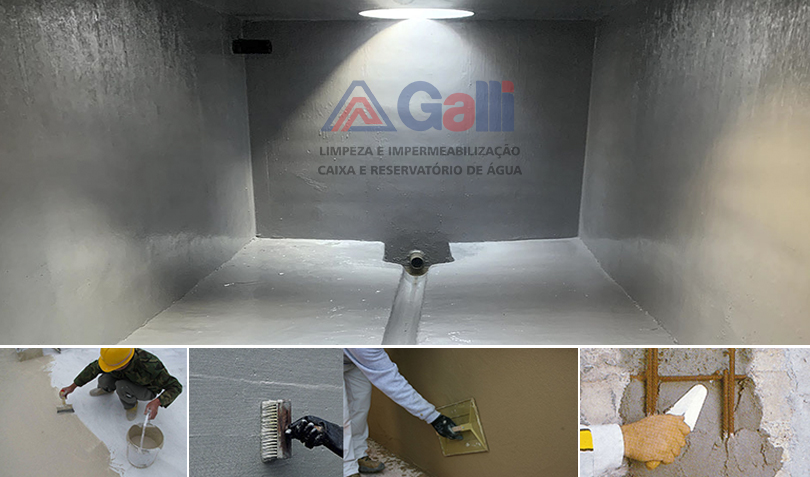 Impermeabilização com até 5 anos de garantia Galli Serviços